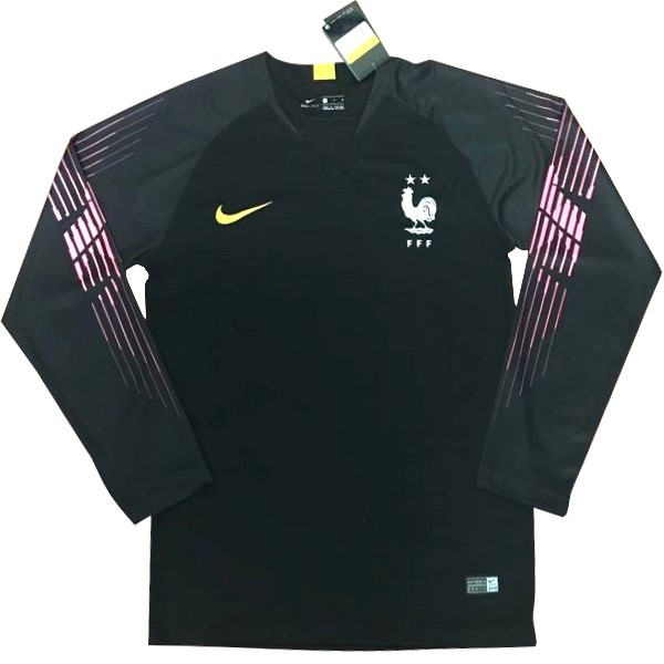 Camiseta Francia ML Portero 2018 Negro